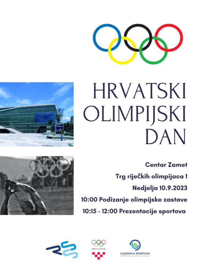 Hrvatski Olimpijski dan - promo plakat